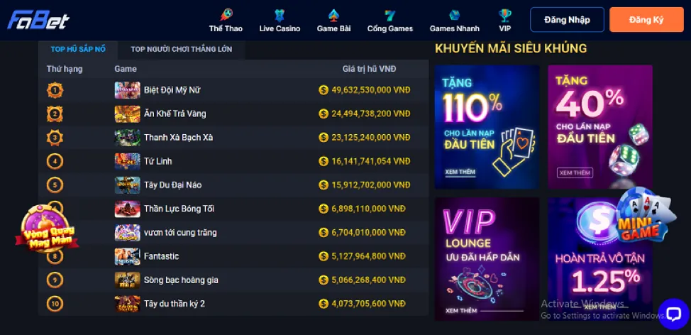 Biểu mẫu đăng ký tài khoản VZ99 Bet với các trường thông tin