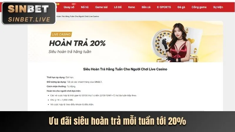 Luật chơi các game casino trực tuyến tại VZ99 Bet